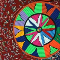 طبق زیبا|صنایع دستی و سایر لوازم تزئینی|آبدانان, |دیوار