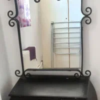 کمد.تختخواب.آینه شمعدان و پاتختی+۲متر کابینت زمینی