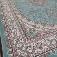۲تخته فرش ۱۲متری ۷۰۰شانه آبی|فرش|لنجان, |دیوار