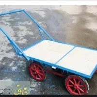 فروش گاری ۴ چرخ جنس قدیمی واهن محکم وبشرط