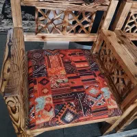 مبل سنتی ۴ نفره گره ای|مبلمان خانگی و میز عسلی|ملایر, |دیوار