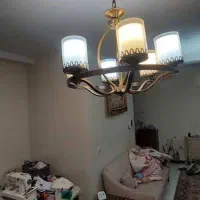 لوستر ۶ و ۳ شعله|لوستر و چراغ آویز|پردیس, فاز ۱|دیوار