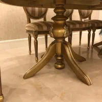 میز ناهارخوری ۸ نفره چوبی|میز و صندلی غذاخوری|تهران, قیطریه|دیوار