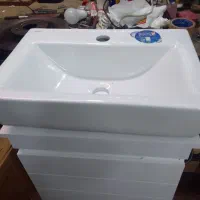 روشویی کابینتی سفید