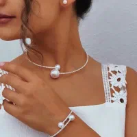 نیم ست مرواریدی