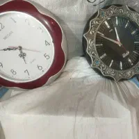 2 عدد ساعت دیواری