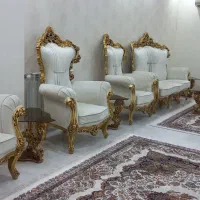 فروش یک دست مبل ۷نفره و یک دست میز نهار خوری ۶نفره|مبلمان خانگی و میز عسلی|اهواز, پادادشهر|دیوار