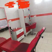 دکور مغازه وصندلی ارایشگاه