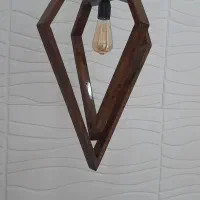 لوستر چوبی