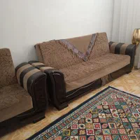 مبل تخت خواب شو ۱۰ نفره|مبلمان خانگی و میز عسلی|رشت, جماران|دیوار