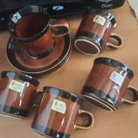 ظروف زیبا نعلبکی و پسته خوری قدیمی انتیک عتیقه|ظروف سرو و پذیرایی|تهران, اسکندری|دیوار