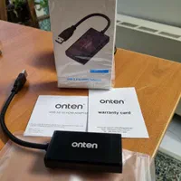 هاب مبدل USB به HDMI اونتن onten مدل OTN-5202|قطعات و لوازم جانبی رایانه|تهران, عباس‌آباد|دیوار