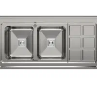 سینک ظرفشویی استیل روکار کد ۹۱۴ بیمکث