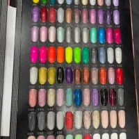 لاک ژل در ۱۷۲رنگ