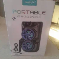 اسپیکر میکروفن دار پرتابل(ازبانه وگناوه میارم)|صوتی و تصویری|ایلام, |دیوار