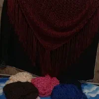 شنل رو دوشی دست بافت