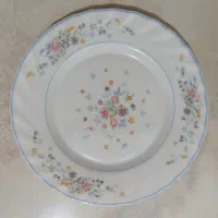یک دست بشقاب میوه خوری گل ویکتوریا