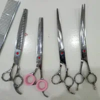 ست قیچی گرومینگ هشت اینچی ژاپنی