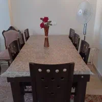 میز ناهارخوری ۸ نفره تمام چوب