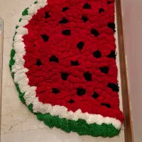 پادری دست بافت کاملا نو طرح هندوانه|پادری|تهران, کاشانک|دیوار