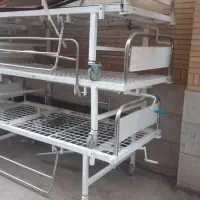 فروش تخت بیمار ترالی اورژانس وصندلی همراه|پزشکی|قم, حاج زینل|دیوار