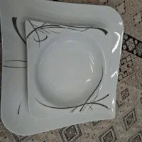 سرویس چینی ۱۸نفره درحد نو.قیمت هشتوپانصد