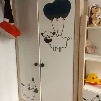 کمد ۲تیکه کودک ونوجوان|جاکفشی، کمد، دراور|قرچک, شهرک طلائیه|دیوار