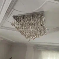 لوستر سقفی استیل