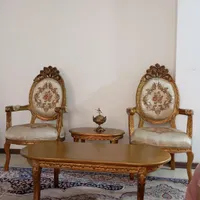 مبل استیل طلایی|مبلمان خانگی و میز عسلی|گنبد کاووس, |دیوار