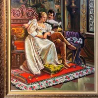 تابلو نقاشی/ رنگ و روغن/ کاردست/ کلاسیک/ مدرن