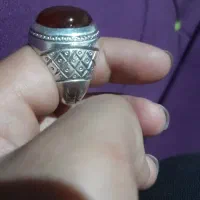 انگشتر نقره دست ساز دهقان