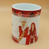 ماگ سرامیکی با طرح بلوچی|ظروف سرو و پذیرایی|سراوان, |دیوار