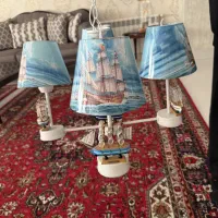 ست لوستر و آباژور|لوستر و چراغ آویز|ارومیه, |دیوار