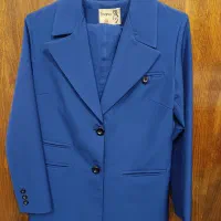 کت شلوار آبی نفتی سایز ۳۸