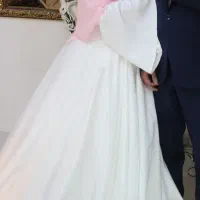 لباس عروس دنباله دار|لباس|رشت, گلباغ نماز|دیوار
