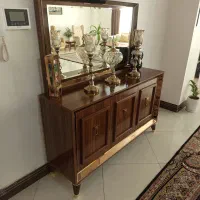 اینه کنسول و میز تلویزیون ست وتمیز|بوفه، ویترین، کنسول|ملایر, |دیوار