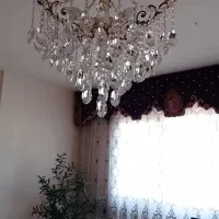 لوستر برنزی|لوستر و چراغ آویز|قم, پردیسان|دیوار