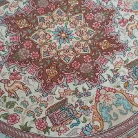 فرش دستبافت دایره ۱×۱ طرح فهوری رج ۵۰|فرش|تبریز, |دیوار