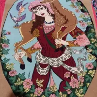 یک عدد تابلو فرش دست باف
