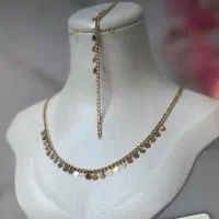 گردنی و دستبند پولکی