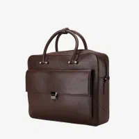 کیف اداری مردانه چرم‌  مشهد مدل A0611