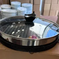 پخش تابه گریل چدنی در دار به قیمت عمده