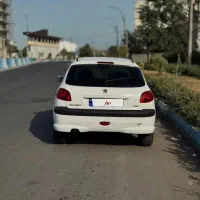 پژو206 تیپ 5 رنگ سفید