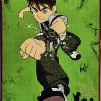 فرش اتاق کودک بن تن 4متری