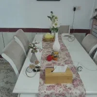 ناهارخوری شیش نفره سالم سالم خیلی کم استفاده شده