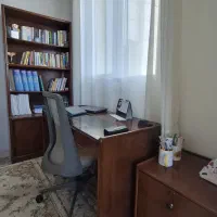 میز تحریر و کتابخانه