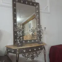 اینه کنسول شمعدان|بوفه، ویترین، کنسول|آذرشهر, |دیوار