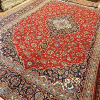 ۱۲متری کاشان دستباف زمینه قرمز|فرش|تهران, اکباتان|دیوار