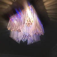 لوسترشیک و زیبا|لوستر و چراغ آویز|گرگان, |دیوار