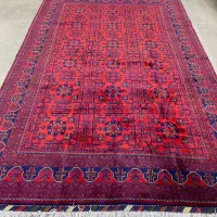 فرش دستباف (بساک)جفت ۸۰ درصد لاکی|فرش|مشکین‌دشت, |دیوار